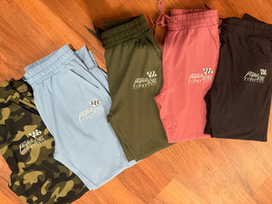 Black Womens Joggers LARGE